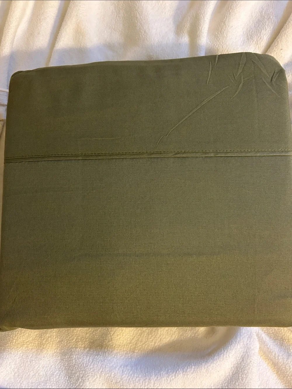 Lexington Bamboo Elegance Queen Sheet Set - Olive Green